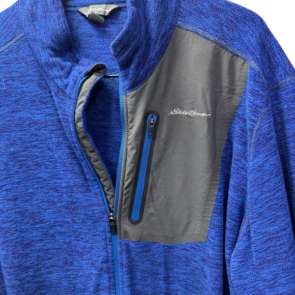 Eddie Bauer First Ascent Men’s Fleece Jacket Sweatshirt sz XXL 2XL #H982-A - Picture 4 of 9